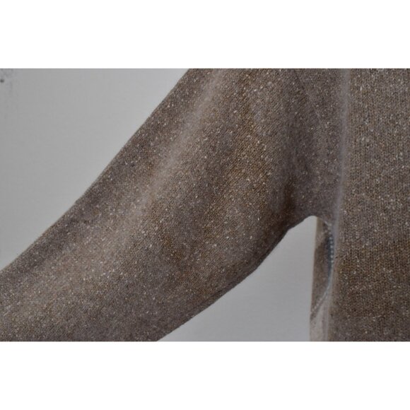 IMPERFECT Vintage 80s/90s Argyle Silk‎ Blend SEGUE Cardigan size L - Picture 7 of 10